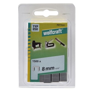 Capse plate Wolfcraft 7011000, tip 050, 8 mm, 1500 buc - Img 2