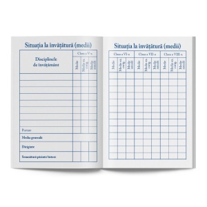 Carnet de elev pentru clasele V-VIII - Img 5