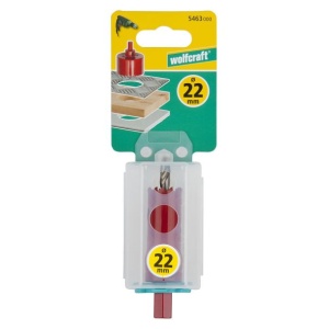 Carota bimetal Wolfcraft 54630000, diametru D 22 mm, adancime de taiere 40 mm - Img 2