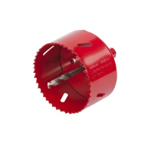 Carota bimetal Wolfcraft 5494000, diametru D 76 mm, adancime de taiere 40 mm - Img 1