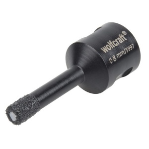 Carota diamantata "Ceramic" Wolfcraft 5997000, D 8 mm, lungime 45 mm
