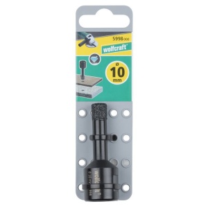 Carota diamantata "Ceramic" Wolfcraft 5998000, D 10 mm, lungime 45 mm - Img 4