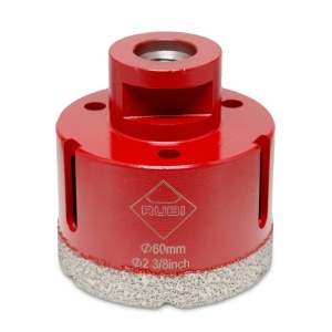 Carota diamantata pt. portelan, placi ceramice DryGres 60mm - RUBI-4915