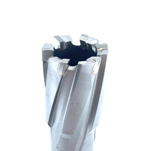 Carota pt. otel din carbura de tungsten, ⌀ 23mm, h=50mm, cu prindere Weldon - DXDY.P-TCT-50.23.W - Img 3