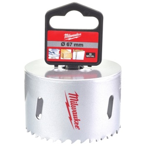 Carote Bi-Metal pentru contractanți Milwaukee (Ø (mm): 67, Adâncimea max. de tăiere (mm): 38) - Img 2