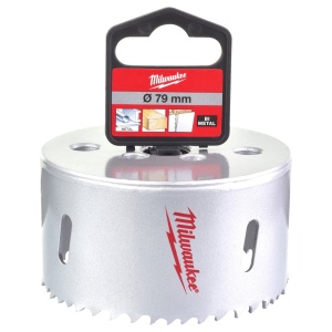 Carote Bi-Metal pentru contractanți Milwaukee (Ø (mm): 79, Adâncimea max. de tăiere (mm): 38) - Img 2