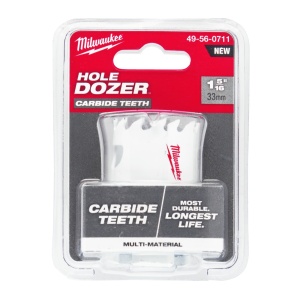 Carote HOLE DOZER™ cu dinți din carbură 33 mm - Img 1