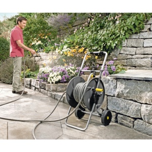 Carucior metalic pentru furtun HT 80 M / Set - Img 5