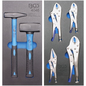 Carucior pentru scule "Pro Exclusive", 8 sertare, cu 259 scule - Img 8