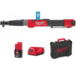 Cheie dinamometrica digitala Milwaukee M12ONEFTR38-201C, livrata cu acumulatori, valiza, incarcator - Img 1