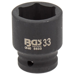 Cheie tubulara de impact, 33mm, 3/4"