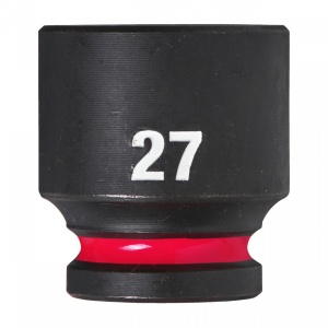 Cheie tubulara de impact MILWAUKEE 1/2" SHOCKWAVE™ IMPACT DUTY 27mm L42mm - Img 1