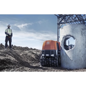 Cilindru compactor articulat cu șenile Husqvarna LP 9505 Kubota 850mm, 72 N, 1680 kg - Img 6