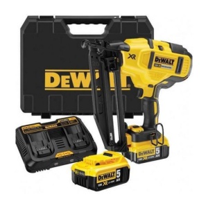 Ciocan de batut cuie Dewalt DCN660P2 cu 2 acumulatori Li-Ion 18 V/ 5.0 Ah, cuie 1.6 / 32-63 mm - Img 3