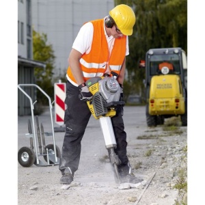 Ciocan demolator Wacker Neuson BH55 32x160, motor benzina 2T, sistem prindere 32x160 mm, forta de impact 65 J - Img 7