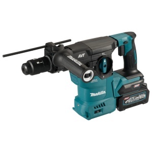 Ciocan rotopercutor Makita XGT, SDS-PLUS, 3,9 J, mandrina rapida, livrat cu 2 acumulatori 40Vmax 4.0Ah