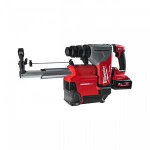 Ciocan rotopercutor SDS-Plus M18 FUEL™ cu soluție de extragere a prafului M18 ONEFHPXDEL-552C, echipat, 2 baterii, incarcator, valiza, 5 jouli - Img 5