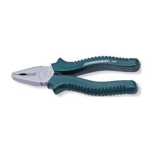 Clește combinat Jonnesway cu mânere din polimer, 7" 180 mm