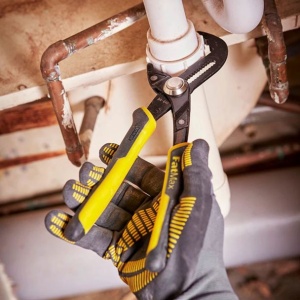 Cleste cu reglare rapida pentru instalatori Stanley 0-84-648, lungime 250 mm - Img 6