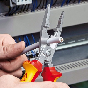 Cleste electrician cu 6 functii, izolat 1000 V, KNIPEX, 200 mm - Img 4