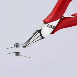Cleste electronica, cioc plat, KNIPEX, 115 mm - Img 4