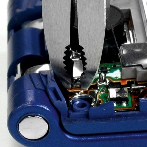 Cleste extragere suruburi cap defect M2, ENGINEER PZ-57, electronisti, 120mm, fabricat in Japonia - Img 2