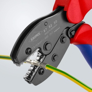 Cleste sertizat conectori neizolati, KNIPEX, 1.5 - 10 mm² - Img 4