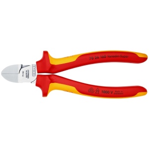 Cleste sfic, cromat, izolata la 1000 V, KNIPEX, 160 mm - Img 3