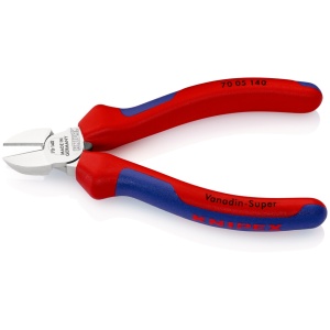 Cleste sfic, cromat, manere multicomponet, KNIPEX, 140 mm - Img 2