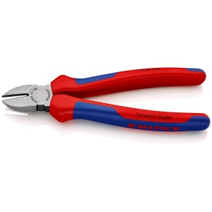 Clește sfic pentru tăiat KNIPEX, mânere multicomponent, 180 mm - Img 2