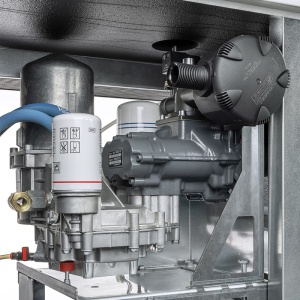 Compresor cu surub si uscator NEW SILVER+D 15/500, 8 bar - Img 4
