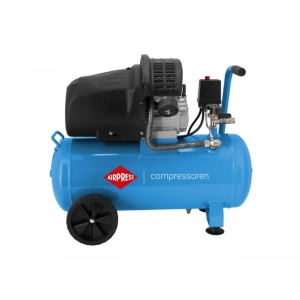 Compresor de aer profesional cu piston (cu accesorii) - Blue Series 2.2kW, 392L/min, 8 bari - Rezervor 50 Litri - AirPress-HL425/50-36888 - Img 3