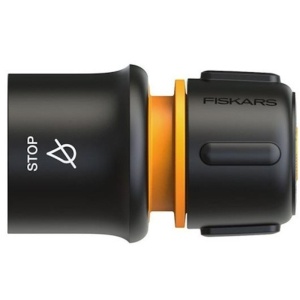Conector furtun STOP 1/2-5/8" (13-15 mm) Fiskars, tip LB30, din plastic - Img 2