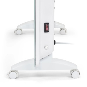 Convector electric din sticla Design TCH 2010E, 2000W, alb - Img 4