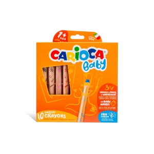Creioane color 3 in 1 Baby Carioca 10/set - Img 1