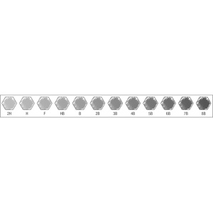 Creion grafit hexagonal Artă Castell 9000 Faber-Castell 12 buc/set - Img 4