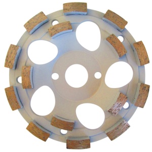 Cupa diamantata rand dublu "dinti scurti" - Beton 230x22.2mm Profesional Standard - DXDH.4207.230