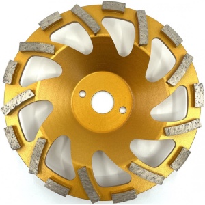 Cupa diamantata segment tip ventilator - Beton/Abrazive 180x22.2mm Premium - DXDY.PSCC.180 - Img 1