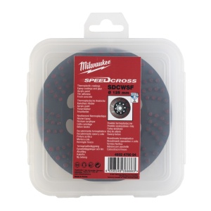 Cupă premium diamantată Milwaukee 125 mm, pentru îndepărtarea substanțelor speciale: acoperiri termoplastice și pe bază epoxidice, vopsea acrilică, lipici, adeziv faianță, șapă, tencuială - Img 2