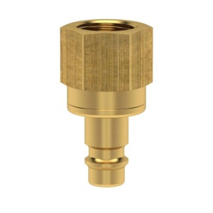 Cupla rapida standard tata Ludecke ES_38_NIAB, DN 7.2, filet interior G 3/8", inchidere dubla