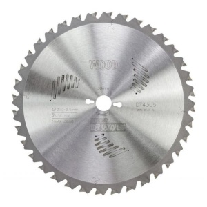 Disc Dewalt DT4305 pentru fierastrau circular, D 350x30x3.0 mm, 36 dinti, pentru taiere fina, seria Extreme - Img 1