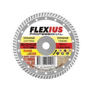 Disc diamantat IUS pentru taiere universala TU8 - Ø A: 125 mm