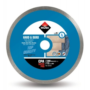 Disc diamantat pt. materiale foarte dure 300mm, CPA 300 SuperPro - RUBI-30930