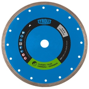 Disc Diamantat Tăiat Faianță și Gresie (porțelanată), DCT Premium***, 125x1.2x22,23