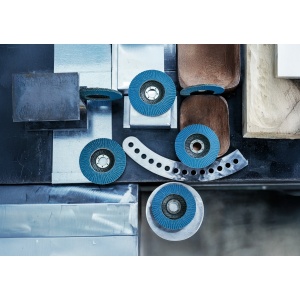 Disc lamelar Bosch profil drept, 125x22.2 mm, granulatie 40 - Img 3