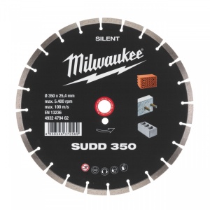 Discuri diamantate SUDD SUDD 350 mm, interior 25.4 mm, performanțe excepționale în materiale dure, cum ar fi betonul, pavajele și produsele din zidărie - Img 2