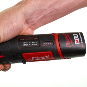 Dispozitiv sub-compact M12™ pentru lărgirea sistemelor Uponor Q&E C12 PXP-I06202C, cap inclus 16/20/25 mm, 6 bari, incarcator, 2 baterii, geanta - Img 7