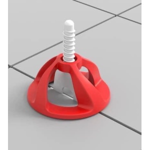 Distantiere autonivelare TWIST pt. gresie, faianta si placi - Rost de 1 mm - 100 buc - XLEV-TWC1100 - Img 3