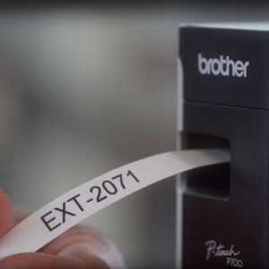 Etichete compatible Brother TZe-241 18mm x 8m negru alb caseta gri - Img 2