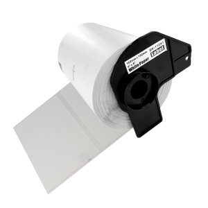 Etichete DK-11241 albe 102 x 152mm suport plastic inclus compatibile Brother DK-11241 DK11241